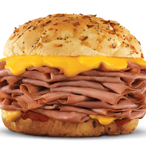 Arbys ad with deep, gritty voice
