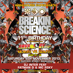 DJ Inter ft Foxy & Fatman D - Breakin Science (Nov 2013)