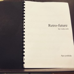 Retro-future for viola solo