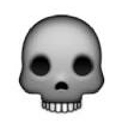 *skull emoji*