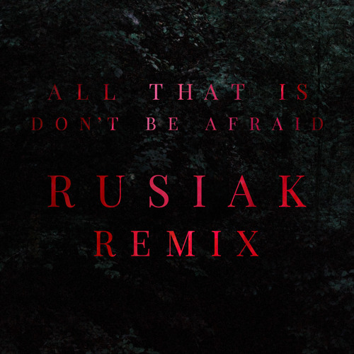 All That Is - Don´t Be Afraid (Thomas Rusiak Remix)