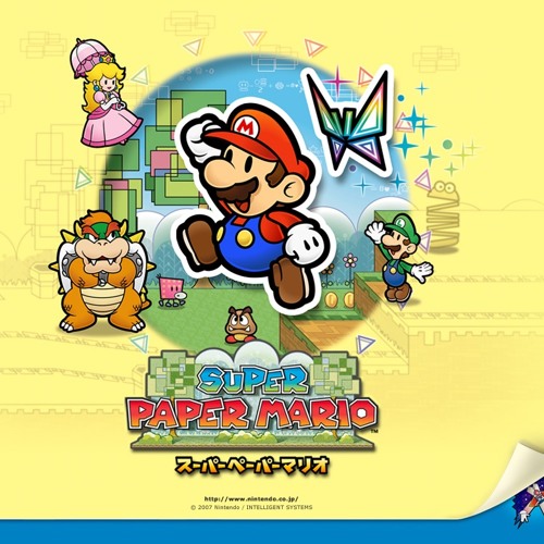 Super Paper Mario (Wii) - Lineland Road