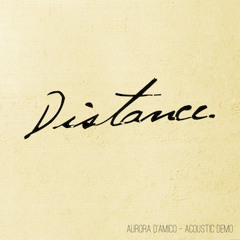 Distance (acoustic Demo)