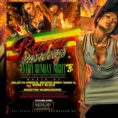 REGGAE SUNDAYS  FEATURING  WEBBZITE SOUND IN ROCHESTER NY MRCH 2K15