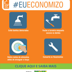 #eueconomizo Água