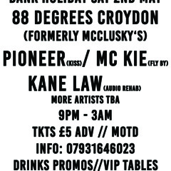 House & Garage Special (Sat 2nd May @ 88 Degrees Croydon)