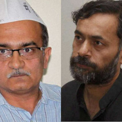 Yogendra  Yadav and Prashant  Bhushan openly attack Delhi CM Arvind Kejriwal and his aides