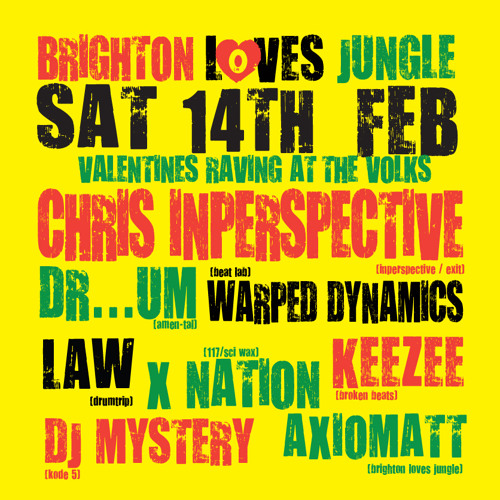 Keezee live at Brighton Loves Jungle 14.02.15