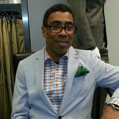 On Location Male Fashion Karey Maurice Counts  at Bachrach Quakerbridge Mall Lawrenceville NJ