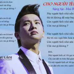 Cho Người Tình Nhỏ (cut) 28-3-2015
