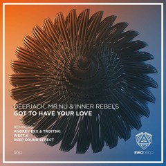 Deepjack & Mr Nu, Inner Rebels - Got to have your love (West.K Remix).