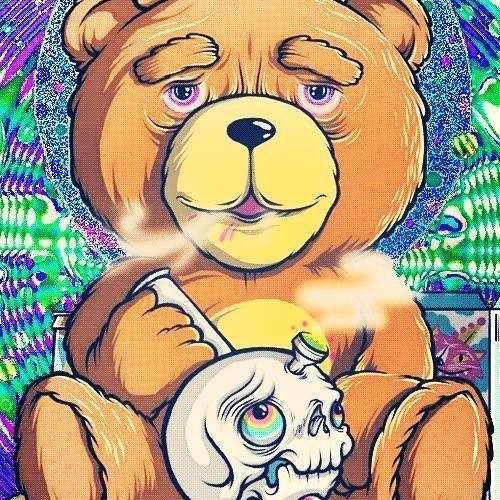 Junkie Teddy by L.S.DMT