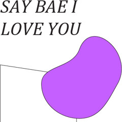 Say Bae I Love You (Say My Name X Destiny's Child-Edit)