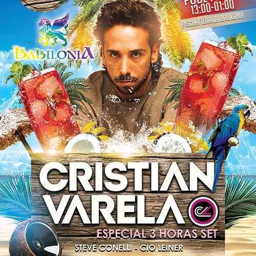Steve Conelli @ Babilonia 25.08.2013 with Cristian Varela