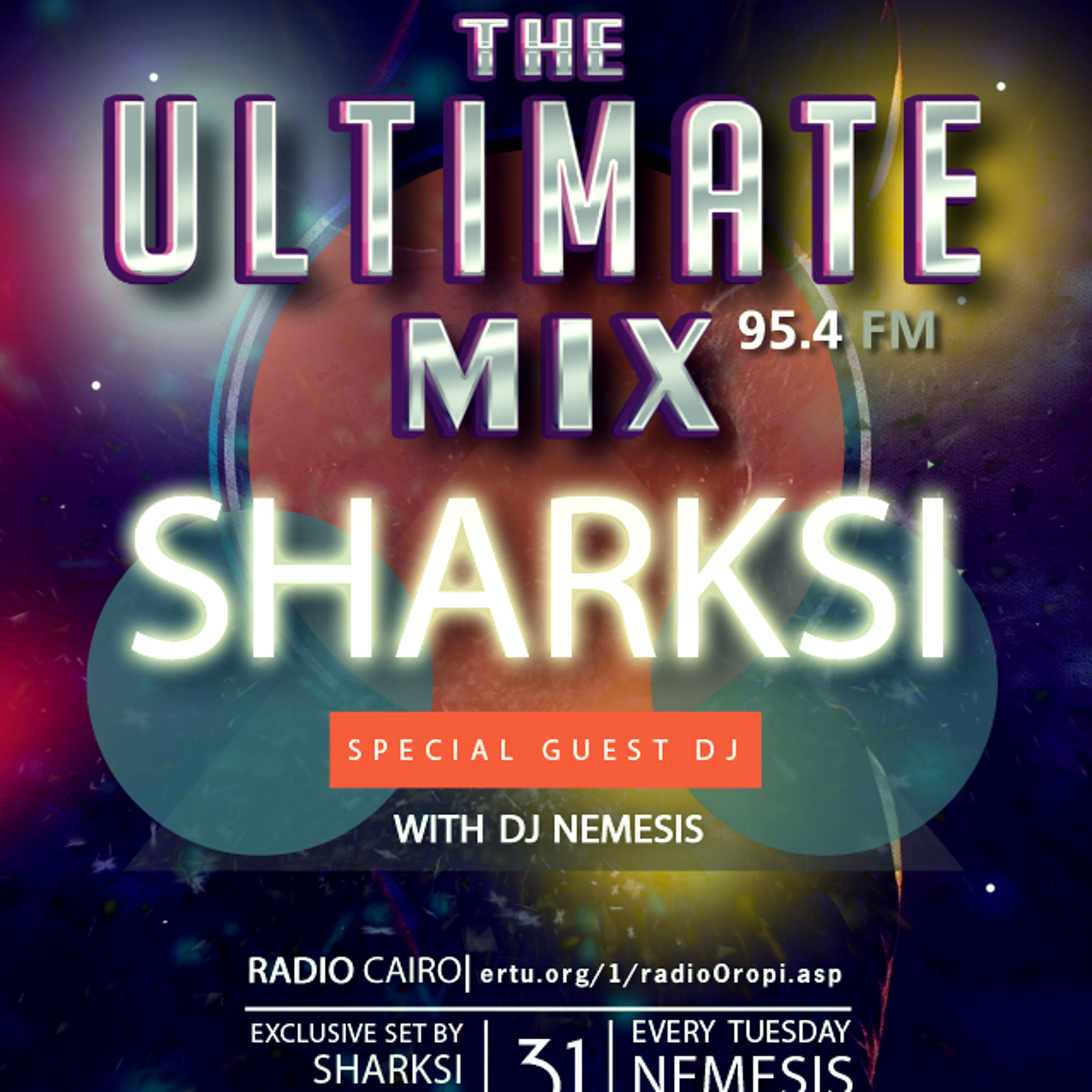 Nemesis - The Ultimate Mix Radio Show (014) 31/3/2015 (Guest Sharksi) episode artwork