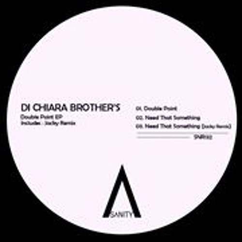 DI CHIARA BROTHER'S  - DOUBLE POINT   E.P [OUT NOW ON BEATPORT]