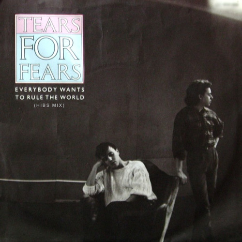 Tears For Fears – “Everybody Wants To Rule The World” single cover - Fonts  In Use