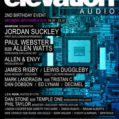 06. Lindon Cooper & Gareth 2 Dark Live@Elevation Audio 2nd Birthday (Room 2). 28.03.15