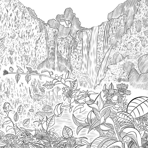Clément + Tawfik - Ouzoud Falls (forthcoming WIDAD)
