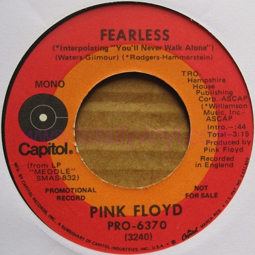 Stream PINK FLOYD - FEARLESS (HoserPoser bootleg edit) by ♫♫ HoserPoser |  Listen online for free on SoundCloud