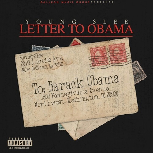 YOUNG SLEE (Letter To Obama)