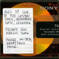 Alec Pritchard - MiniDisc Relics 05 - Live @ The Common Room, Leicester (05-03-2004)