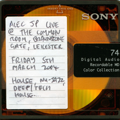 Alec Pritchard - MiniDisc Relics 05 - Live @ The Common Room, Leicester (05-03-2004)