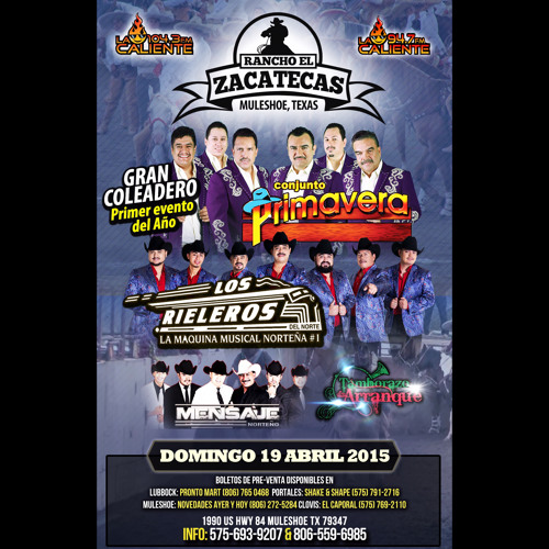 Stream Presentacion Este 19 De Abril En Rancho El Zacatecas En Muleshoe