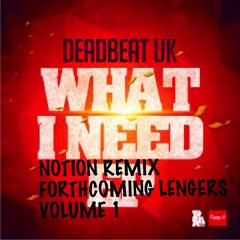 DEADBEAT UK - WHAT I NEED (NOTION REMIX) FORTHCOMING LENGERZ VOL1 PLAYED BY MY NU LENG ON THUMP MIX