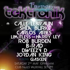 **CALLE LEBRAUN** TEKTRONiK - 1st B'day Promo