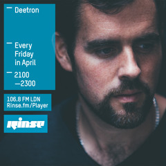 Rinse FM Podcast - Deetron - 3rd April 2015