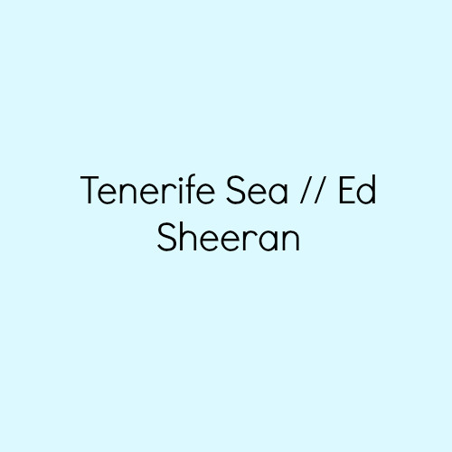 Tenerife Sea (Empty Arena)