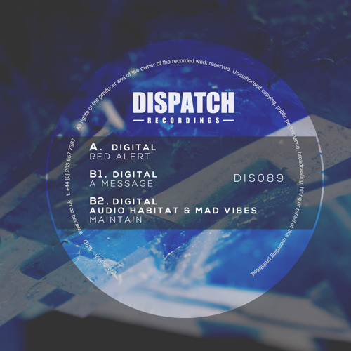Digital - A Message - Dispatch Recordings 089 (CLIP)