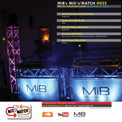 MiB MIX&MATCH #022 [102 BPM] (House Party Vol 1)