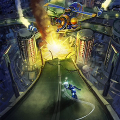 Mega Man X - Central Highway | Metal cover