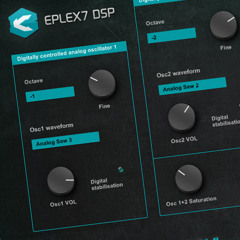 Eplex7 Analog Bass Unit N4 - Freestyle keyboard playing