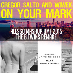 Gregor Salto&Wiwek VS DJastic - OnYourMark VS UpToNoGood (ALESSO UMF 2015)(THE B TWINS MASHUP)