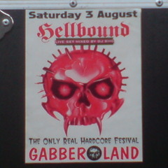 Hellbound - Gabberland -dj BMC´s live recorded dj set @ Hemkade Zaandam
