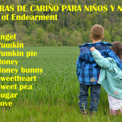 Palabras de cariño para niños y niñas