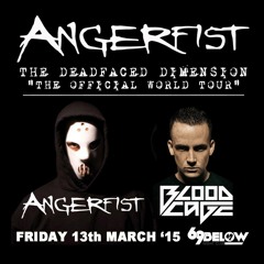 Obsession @ Angerfist The Deadfaced Dimension World Tour - Glasgow 13/03/15