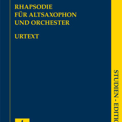 Rhapsodie for Orchestra and Saxophone Alto : Claude Debussy