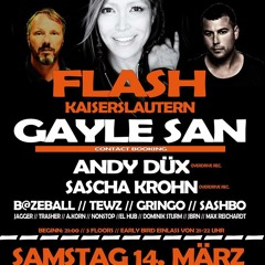 @ Flash Kaiserslautern 14.03.15 Gayle San, Andy Düx, Sascha Krohn