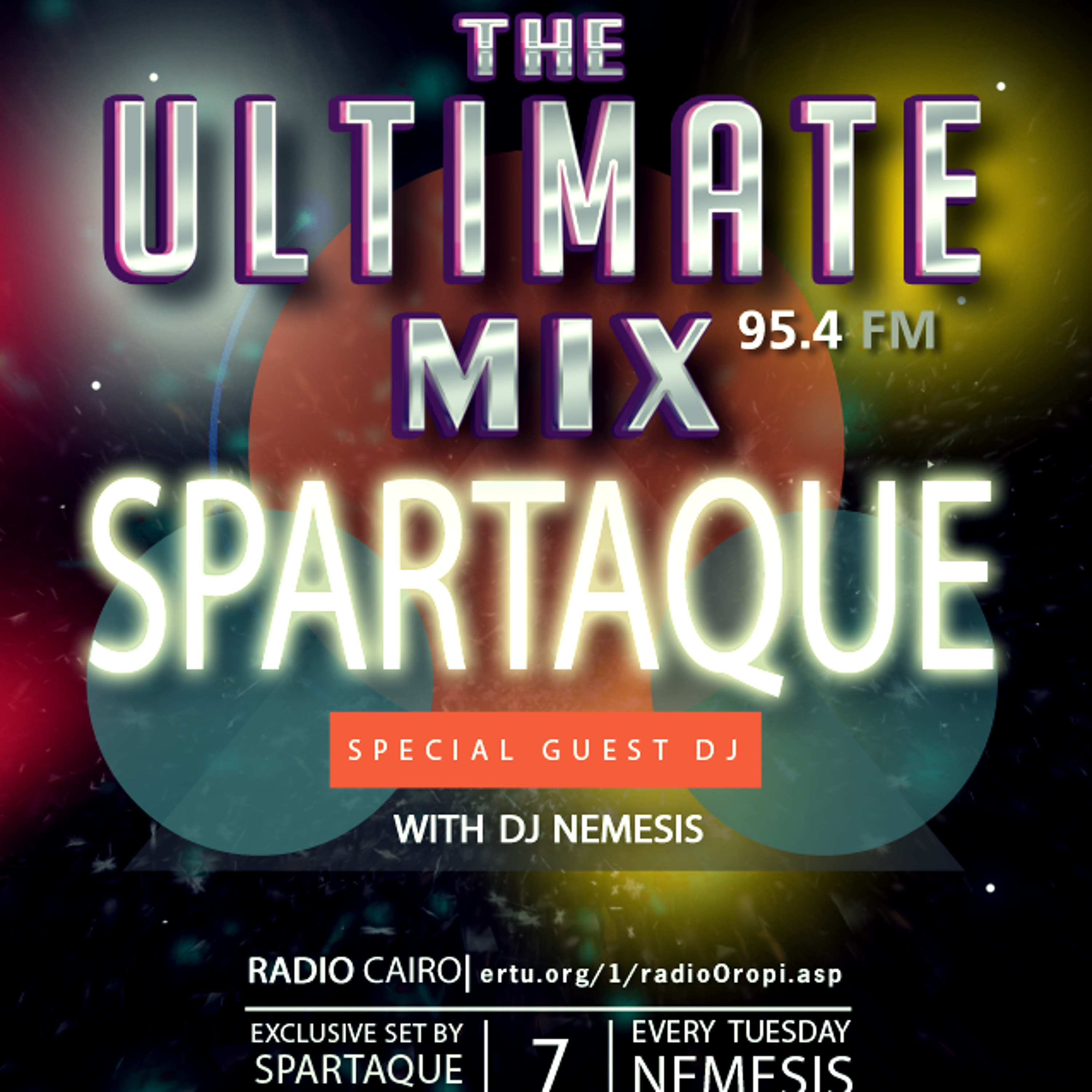 Nemesis - The Ultimate Mix Radio Show (015) 07/4/2015 (Guest Spartaque) episode artwork