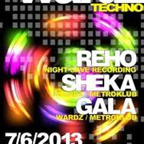 METRO CLUB SLOVAKIA DJ REHO WARDZ TECHNO 07062013