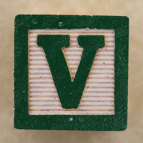 V