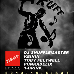 Dj Shufflemaster - Shiki Kyokai KUFF At Arch Shinjuku 5th October 2013