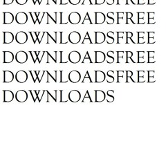FREE Downloads