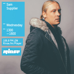 Rinse FM Podcast - Sam Supplier - 8th April 2015