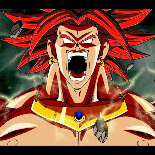 Dragon Ball Z Super Saiyan God Broly