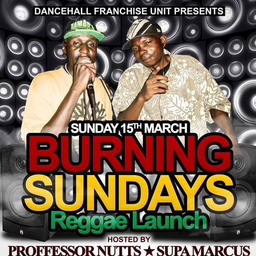 DFU BURNING SUNDAYS REGGAE LAU